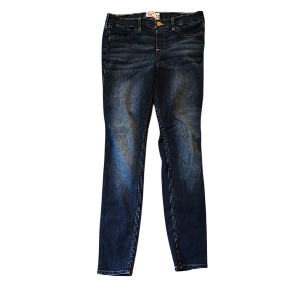 ABERCROMBIE KIDS mid-rise pull jean leggings 15/16